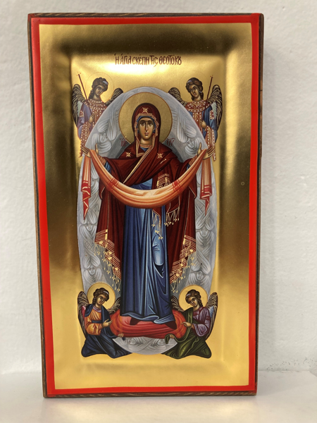 ΑΓΙΑ ΣΚΕΠΗ ΣΚΑΦΤΗ ΕΙΚΟΝΑ 19Χ11