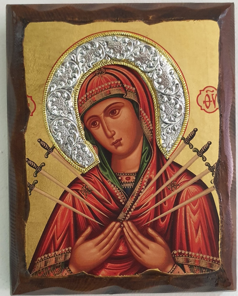 ΠΑΝΑΓΙΑ ΕΠΤΑΣΠΑΘΗ ΜΕ ΦΩΤΟΣΤΕΦΑΝΟ 27Χ20